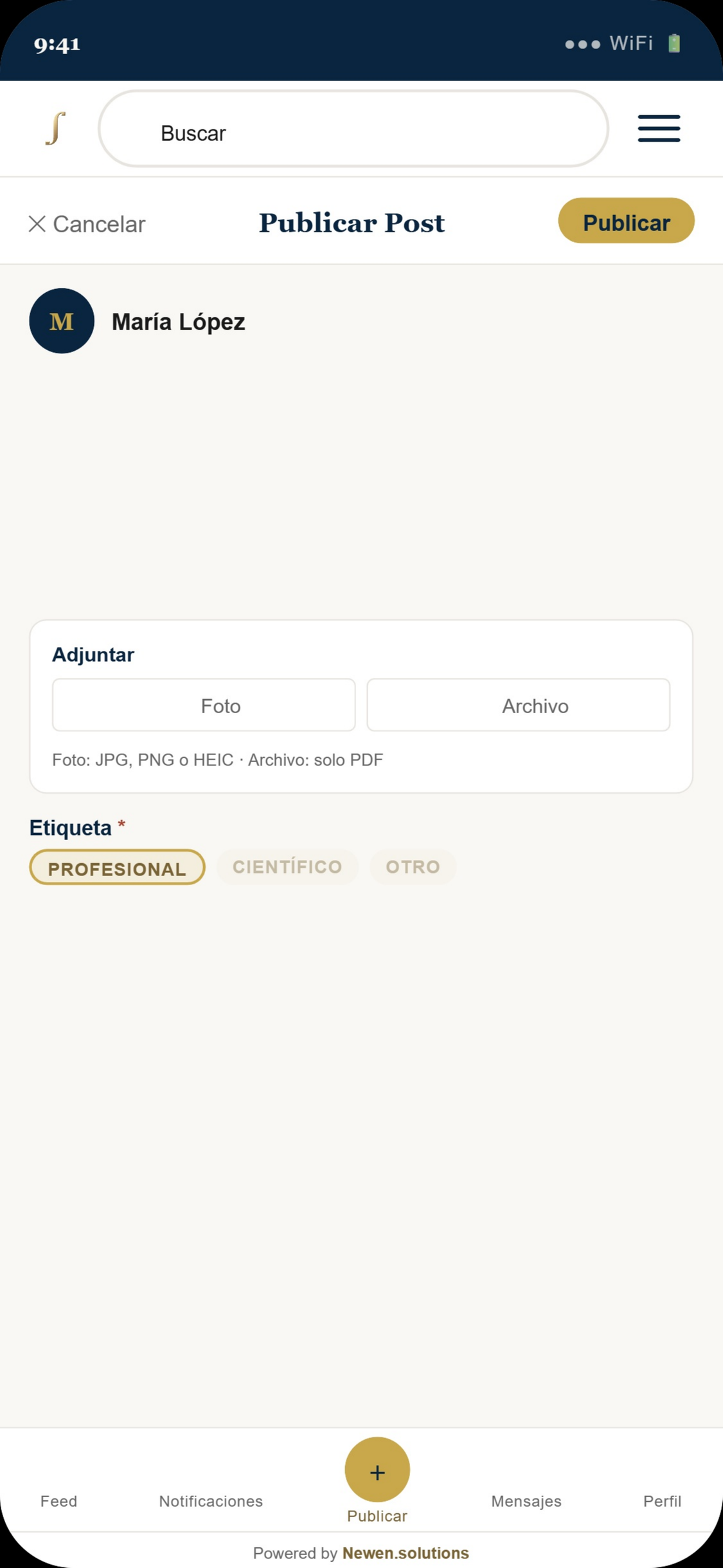 Publicar