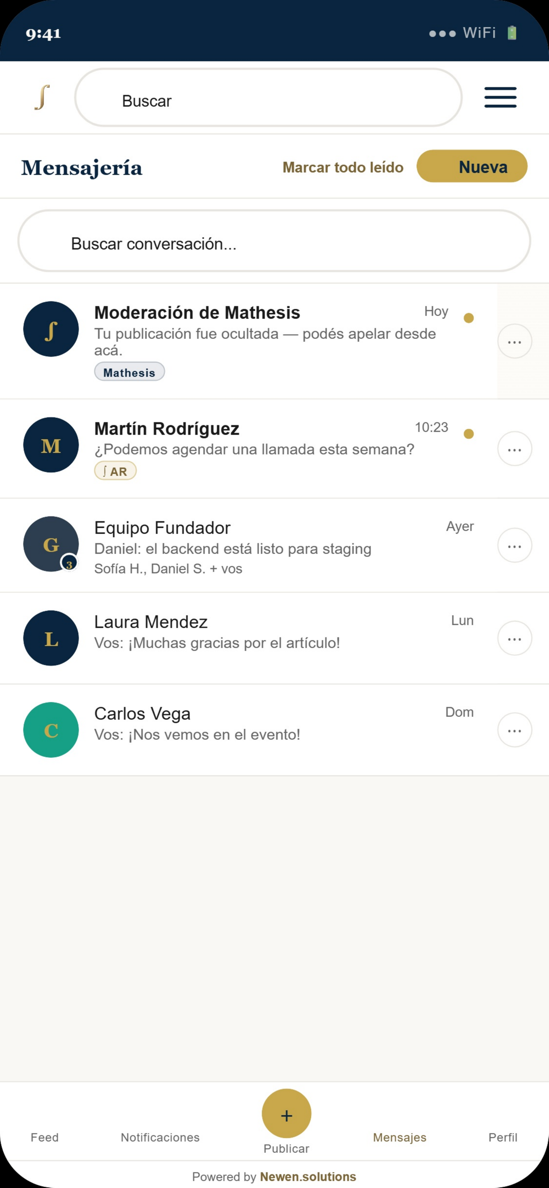 Mensajería